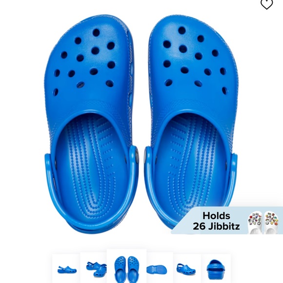 Unisex Blue Crocs Sandals - Picture 8 of 10
